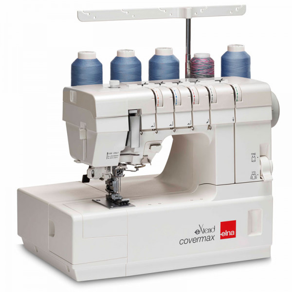tipe.ch – Elna eXtend covermax Coverstitch für professionelle Coverstiche und saubere Säume