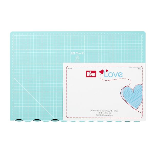 Prym Schneideunterlage Love faltbar, 45 x 60 cm