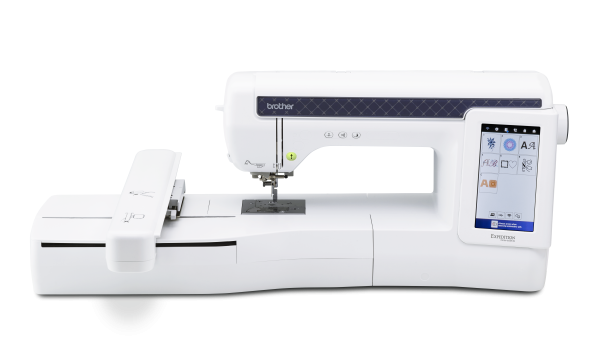 tipe.ch – Brother Expedition BX1e Stickmaschine mit grosser Stickfläche und komfortabler Bedienung