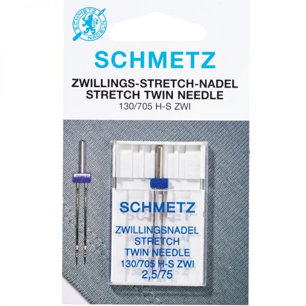 Schmetz Zwillings-Stretch 75er