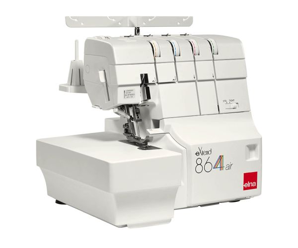 Tipe.ch – Elna eXtend 864air Overlockmaschine mit komfortabler Lufteinfädelung